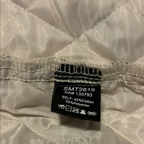 POL Large Floral Patchwork Jacket - Black and White - Picture 7 of 11